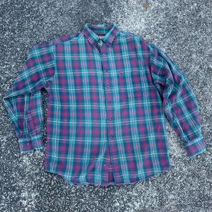 Classic Plaid Men's Shirt